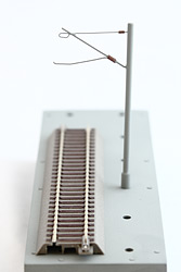 Stalp fir aerian cu un brat lung - H110 mm