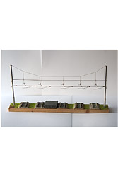 set stilpi sustinere catenara 5 linii